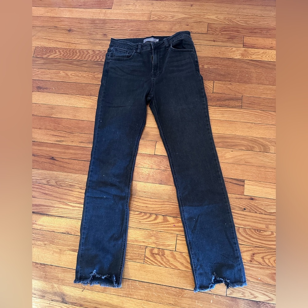 Just USA Girl’s Black Ankle Jeans